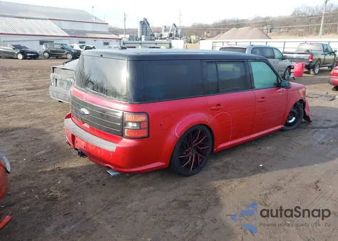 2012 Ford Flex Titanium from USA, damaged, VIN 2FMHK6DT2CBD08175